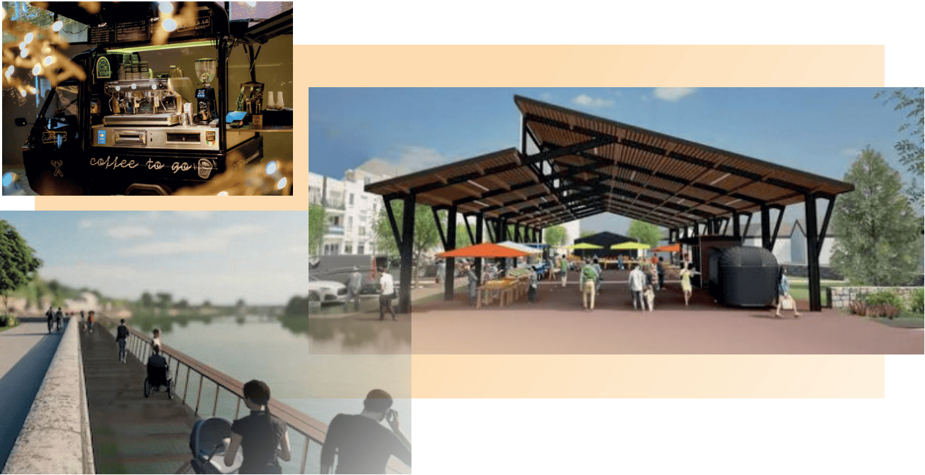 Cadre de vie – marché et quai